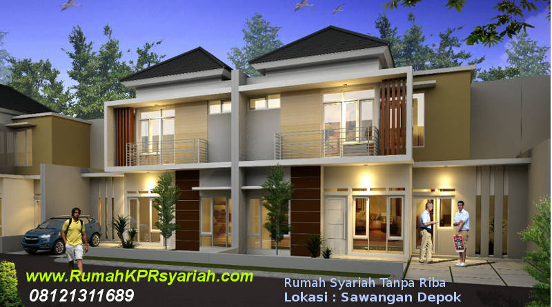 Rumah Syariah Sawangan Depok Mulia Residence 2lt rks