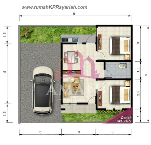 layout-perumahan-tanpa-riba-yogyakarta-amani-village-36